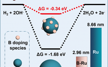 香港科技大學Chem Catalysis：硼活化Ru納米粒子實現(xiàn)優(yōu)異的氫氧化性能